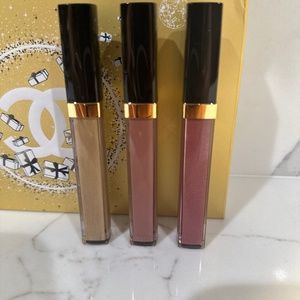 CHANEL • HOLIDAY BEAUTY GIFT SET with Lipgloss 2023